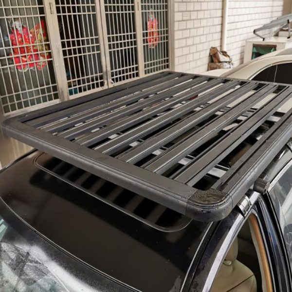 Large Car Roof Rack Platform Shelf Holder Thick Flat Tray Heavy Duty Vehicle SUV Carrier Cargo Storage Aluminium 160cmx120cm