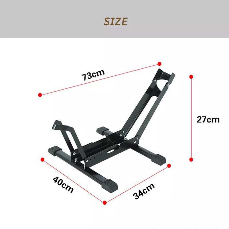 Bicycle Repair Stand Bike Floor Rack Parking Holder Support for MTB Mountain Road Bike Steel