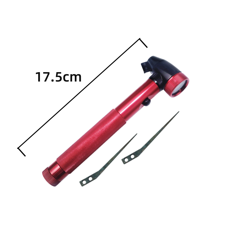 With 2pcs Straight Pin Red Hawkeye Dial Illuminated Probe Set Auto Repair Tools Borescope Locksmith Tools