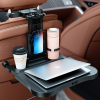 Car Seat Back Table Tray Portable Car Work Table Folding Table Stand for Phone & Tablet