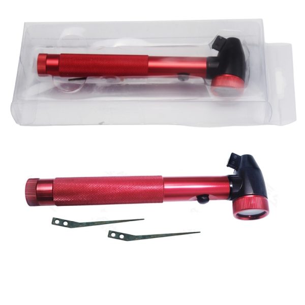 With 2pcs Straight Pin Red Hawkeye Dial Illuminated Probe Set Auto Repair Tools Borescope Locksmith Tools