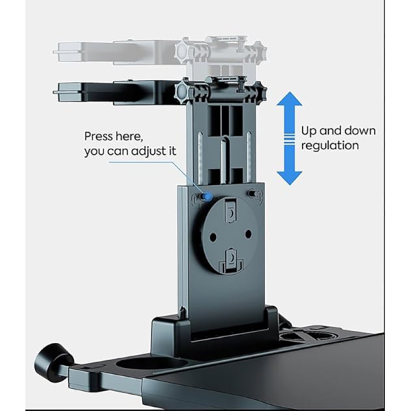 Car Seat Back Table Tray Portable Car Work Table Folding Table Stand for Phone & Tablet