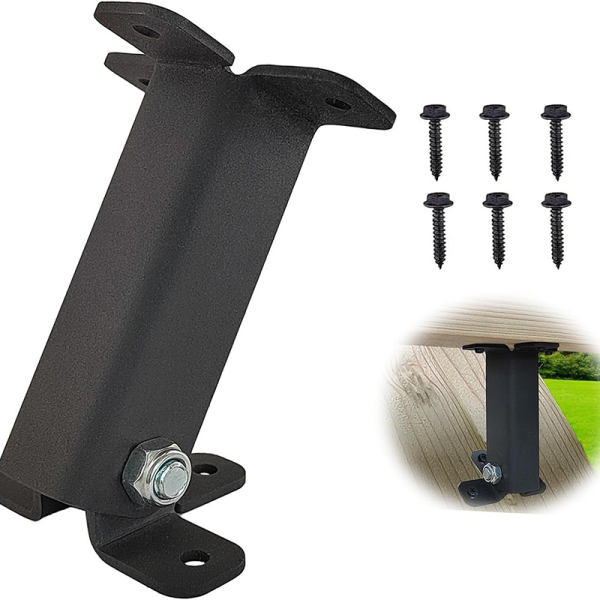 3pcs Roof Riser Beam Bracket Angle Adjustable Beam Mount Kit for Porch Pavilion Courtyard