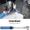 Adjustable Torque Wrench 10-60N.m Manual Repair Tool Made of Alloy Steel for Precise and Efficient Repairs Ideal for DIY Enthusiasts and Professionals