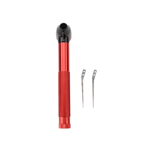 With 2pcs Straight Pin Red Hawkeye Dial Illuminated Probe Set Auto Repair Tools Borescope Locksmith Tools