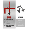 Upgrade Manual Tire Changer Duck Head Kit For Most Car Tires MA-NV