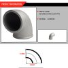 2 inch Aluminum Turbo Elbow Pipe 90 Degree Intercooler Bend Piping automotive intercooler hose fittings 51mm