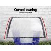 Home Door Awning Window Outdoor Canopy Awning Patio Cover UV Sun Rain Shelter Shield with Accessories 60cmx60cm