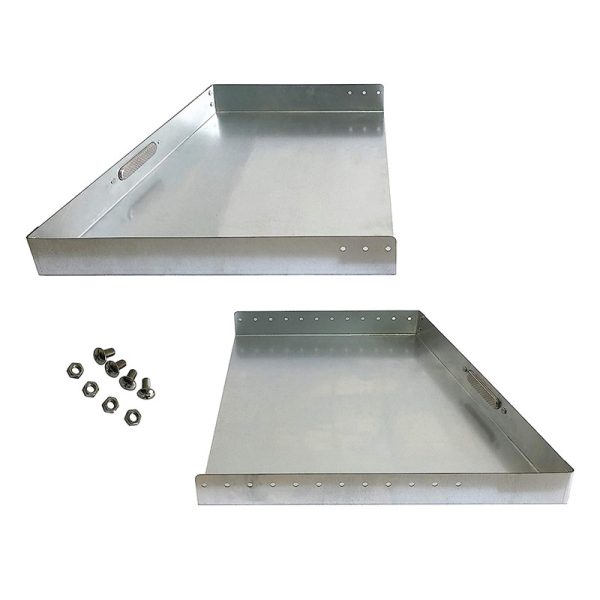 Adjustable Fireplace Tray Expandable Ash Pan for Collecting Ashes