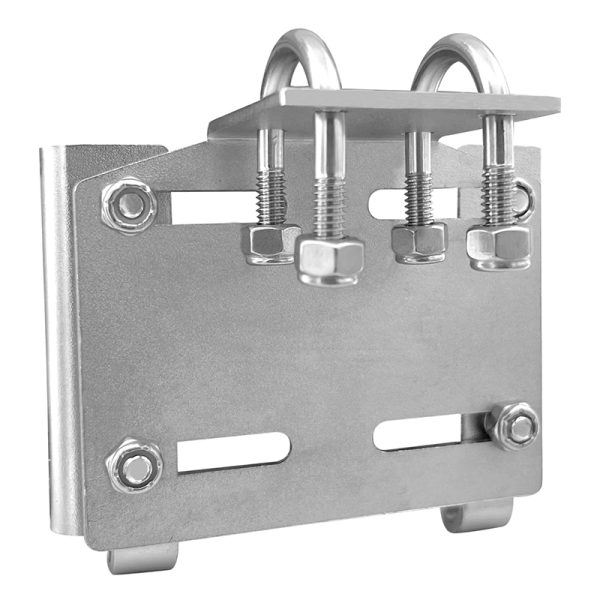 Anchor Bracket Stainless Steel Horizontal Stanchion Rail Mount Fits 7/8" to 1" Rails For Boats Yachts Ships