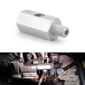 Car Oil Pressure Sensor Fitting Tee NPT 1/8 Gauge Port Adapter M10 M12 M14