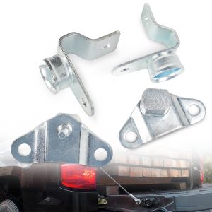 Car Tailgate Hinge Kit Fit for 99-06 Chevy Silverado 1500 2500 3500