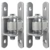 2pcs Heavy Duty Bolt on Sealed Bearing Outdoor Gate For Large Heavy Driveway Gates Up to 499KG