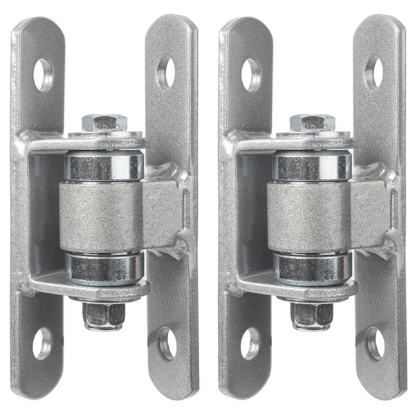 2pcs Heavy Duty Bolt on Sealed Bearing Outdoor Gate For Large Heavy Driveway Gates Up to 499KG