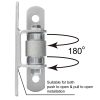 2pcs Heavy Duty Bolt on Sealed Bearing Outdoor Gate For Large Heavy Driveway Gates Up to 499KG