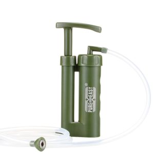 Portable Water Filter Personal Pump Water Filter Hiking Camping Water Purifier