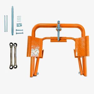 Orange RV Leveler For RV Trailer Truck Camper Light Tire Leveling