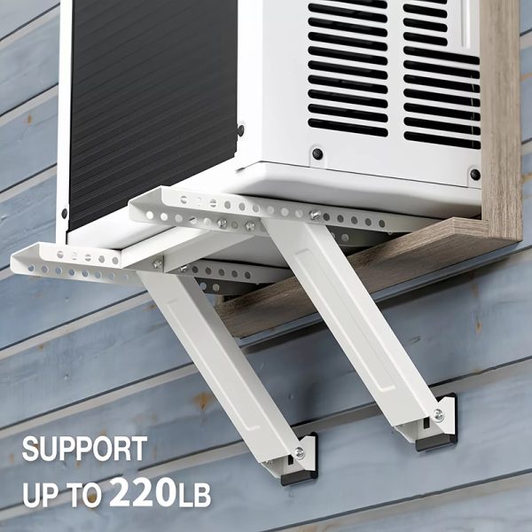 Outdoor Air Conditioner Bracket Support Stand Rack Wall Mount Heavy Duty Max 100KG