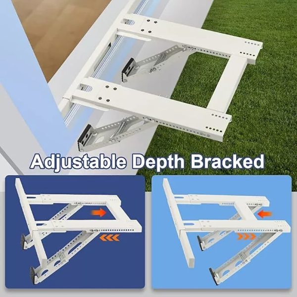 Outdoor Air Conditioner Bracket Support Stand Rack Wall Mount Heavy Duty Max 100KG