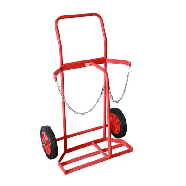 Oxy Acetylene Twin Cylinder Gas Bottle Trolley 2 Cylinder Twin Oxygen Bottle Trolley