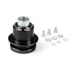 3 Holes Steering Wheel Quick Release Hub Adapter Kit Disconnect Center 3/4 Inch Shaft Size