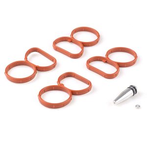 Swirl Flap Flaps Plug Blank Removal Replacement Kit with Gaskets Fit for BMW N47 2.0 D