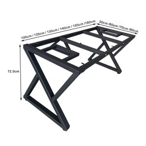 Heavy Duty Furniture Table Legs DIY Geometry Desk Base Legs Metal Legs for Coffee Table Desk Table Legs