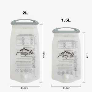 Hydration Bladder Leakproof Water Reservoir Water Bladder for Hydration Backpack Water Storage Bag for Hiking Running13