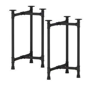 Industrial Desk Legs lron Pipe Table Leg Heavy Duty Vintage Furniture Legs Dining Legs Coffee Table Bench Legs