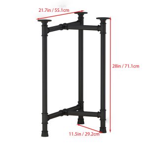 Industrial Desk Legs lron Pipe Table Leg Heavy Duty Vintage Furniture Legs Dining Legs Coffee Table Bench Legs