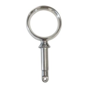 316 Stainless Steel Round Boat Oarlock Interior Diameter 50.5mm Paddle Brackets for Boat