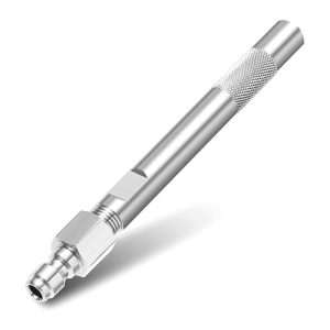 Pressure Washer Chemical Nozzle Power Washing Shooter Tip Long Range Chemical Tip for 1000 to 6000 Psi Pressure Washing 1/4" Quick Connect