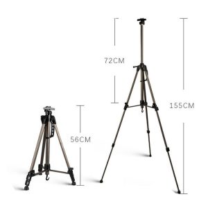 Adjustable Aluminium Alloy Metal Sketch Easel Foldable Travel Easel Sketch Drawing for Artist Art Supplies Display