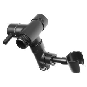 Universal Shower Arm Diverter with Handheld Shower Mount G1/2 3 Way Diverter Valve for Hand Shower and Fixed Shower Head
