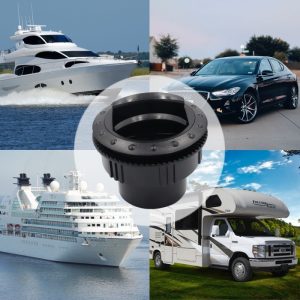 4 Pcs Air Conditioning Outlet Vents Universal Directly Replace Round 360 Degrees for Rv Boat-1