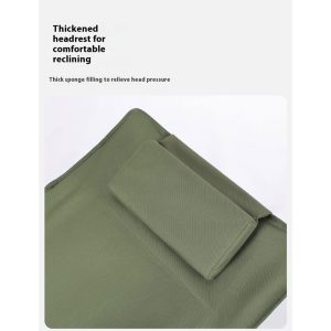 Foldable Camping Chair Portable Chair Beach Chair with Side Pocket and Storage Bag Lightweight Hiking