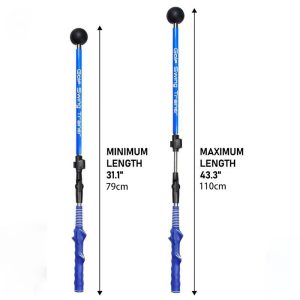 Foldable Golf Swing Trainer Trainging Aid for Golf Training Equipment Warm-Up Stick Position Corrector Golf Training Assistant
