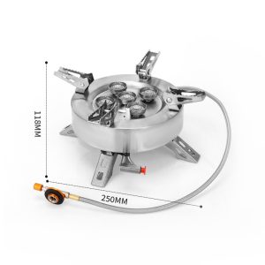 Picnic Gas Stove Burner Cookware Portable Small Multipurpose Furnace Outdoor Camping Stove