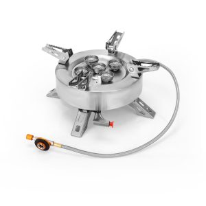 Picnic Gas Stove Burner Cookware Portable Small Multipurpose Furnace Outdoor Camping Stove