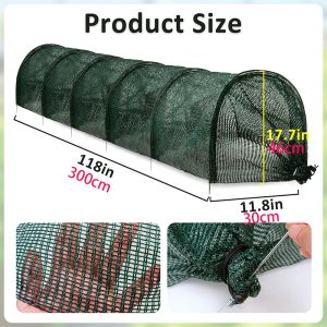 2pcs Portable Garden Tunnel Shade Nets Protection from Sun Rain with Quick-Release Technology Row Covers for Vegetables Plant
