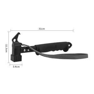 Tent Nails Hammer Camping Hammer Heavy Duty Peg Portable Outdoor Mallet Puller Tent Accessory