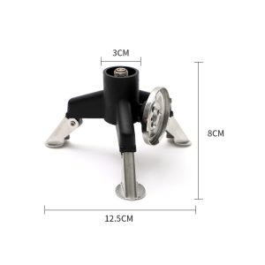 Three Footed Furnace Head Adapters Gas Jar Converting Head Outdoor Camping