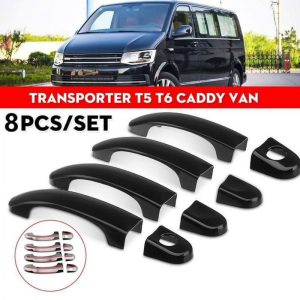 4pcs VW Caddy Van Exterior Door Handle Cover Car Accessories