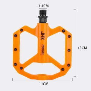 Road Bike Pedals Cycling Pedals Mountain Bike Nylon Cycling Bike Bike MTB Bicycle Part Pedals Durable Anti-Slip
