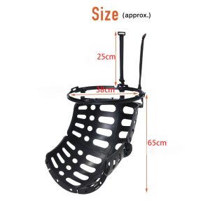 Basketball Hoop Rebounder 360 Degree Rotatable Ball Return Attachment for Indoor Outdoor Shoot Training Equipment for Adults Kids