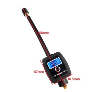 Bike Tire Pressure Gauge Bike Digital Tyre Pressure Gauge for Schrader and Presta Valves Highly Accurate