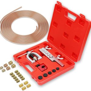 Brake Line Kit Copper Pipe Flaring Tool Double & Single for Brake Line Pipe Repair