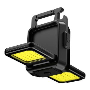 Cob Mini LED Flashlight Multifunctional LED Work Light Adjustable Brightness for Camping Outdoor