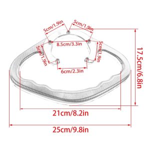 Kawasaki Fuel Tank Handle Passenger Hand Grip Fuel Tank Grab Bar For Kawasaki Z1000 ZX6R Z800-2