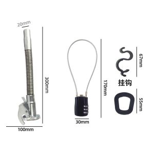 Petrol Barrel Guide Pipe with Rubber Seal Petrol Can Nozzle for Petrol Diesel